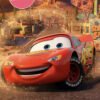 Convite Carros Relâmpago McQueen Animado Cinematográfico